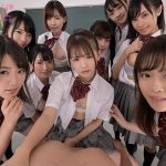 【VR】共学初年度 元女子校に入学した男子は僕ひとり！？先輩お姉さん達の部活勧誘がエロすぎて毎日金玉カラッカラ！邪魔者一切なし！1対9のハーレム学園天国！！ - 11