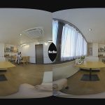 【VR】3DVR 本サロレストラン7 あおいれな - 1