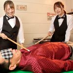 耳の中にねっとり舌を這わせられながら亀頭の割れ目をまったりしゃぶられ続ける究極の3P焦らされ性感 - 19