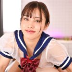 【VR】【本物J○専門店！時間無制限！発射無制限！】激カワS級J○が華奢で小さな身体を使って献身ご奉仕！【即尺・スク水洗体・ルーズ足コキ！】小悪魔っぷりと肉厚ぷにまんでザーメン搾取！【凄テク手コキ・口内発射・キツマン中出し3発射】ゴムNG中出しOK超高級… 有栖舞衣 - 9