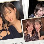 美谷朱音と山岸あや花の完全プライベートセックス全部撮った! ガチ仲良しAV女優が逆ナンして野外でキスしてホテルに連れ込んで…朝までお泊り中出しハーレム - 1