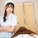 【VR】叱られ特化!消灯後の病室でオナニーしているボクを軽蔑した目で叱りながら抜いてくれるオナサポナース 望月つぼみ - 1
