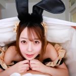 【VR】【8K】「制作した衣装のメイドバニーがセクシーすぎて気絶！お泊りドキドキH前夜祭 学園祭衣装制作でお泊り 誘惑と可愛さの最強タッグメイドバニー」 高瀬りな - 8