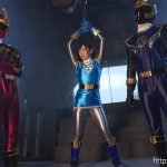 スーパーヒロイン絶体絶命!!Vol.93 聖忍戦隊カゲレンジャーカゲブルー 恐怖の闇の一族!カゲキラー兄弟登場!! 角名つむぎ - 8