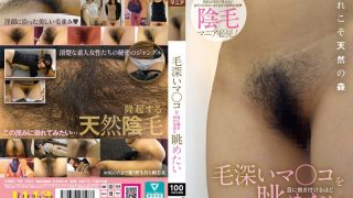 毛深いマ〇コを目に焼き付けるほど眺めたい