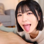 【VR】【8K】チューしながらイカせてア・ゲ・ル 特濃ベロチュウ手コキ - 13