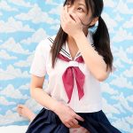 代々木で見つけた優しい女子校生に18cmメガチ○ポを素股してもらったらこんなヤラしい事になりました。 岬あずさ - 7