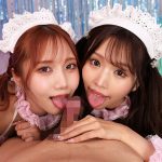 【VR】おいでよパコパコ学園祭！！クラスの顔面ビジュアル最高峰の制服美少女とヤリまくり絶頂FESTIVAL顔面優勝3PSEX編 新井リマ 斎藤あみり - 9