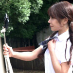 【華奢薄ボディなギャル系優等生女子あやめちゃん】放課後に自撮り露出する優等生J系を見つけたので… 乃木絢愛 - 1