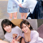 素人女子2人と童貞1人の夢の3Pハーレム生筆おろし みれい/しおり/ももね/ひめの - 1