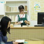 おっとり無口な地味司書さんの裏の顔は脱いだらスリム巨乳のむっつり淫乱痴女 坂井美桜 - 1