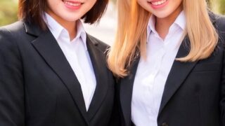 素人男女モニタリングAV！出張先のホテルで上司と部下が相部屋チャレンジ！あんちゃんとうるはちゃん